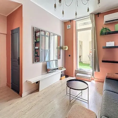 40m2 Hypercentre, 9min Du Palais Appartement Cannes